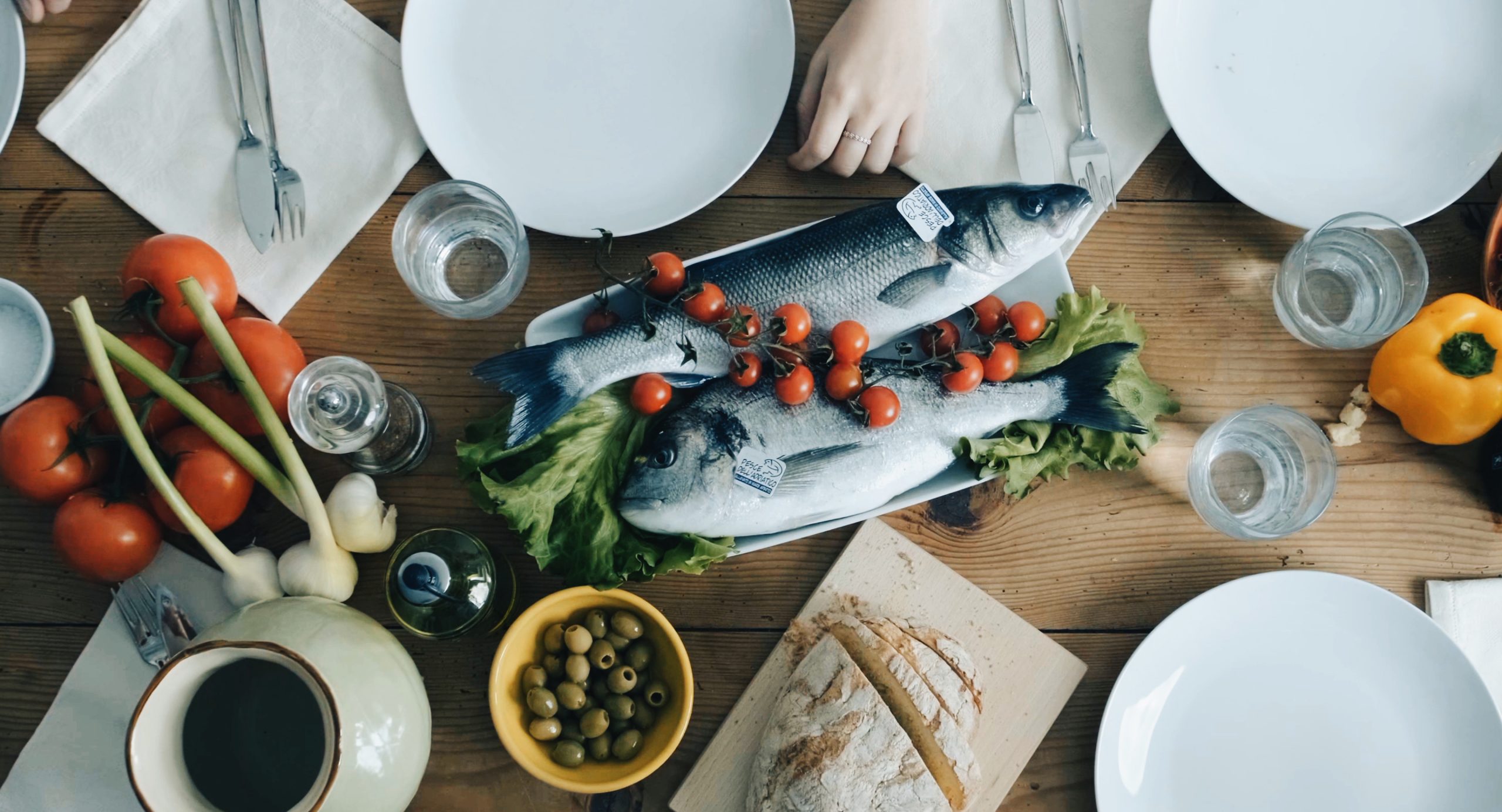 orata e branzino