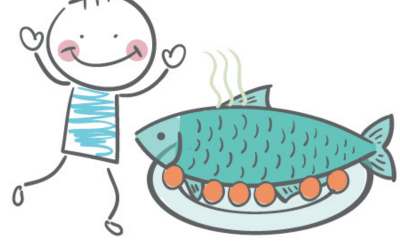 il pesce: amico dei bambini