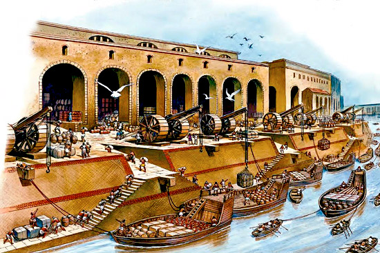 porto pesce epoca romana